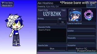 My Export Codes for my Characters (Part 1)