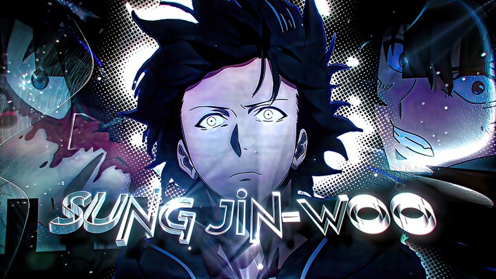 「SUNG JIN-WOO」 👁️⃤ | ﹂SOLO LEVELING【AMV/Edit】4K!