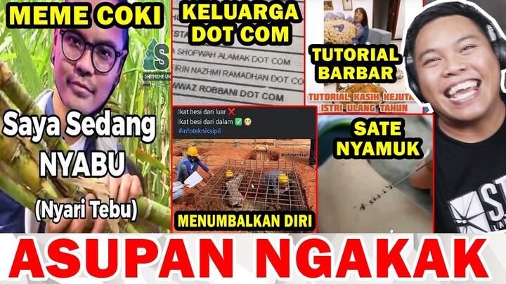 MEME COKI, KELUARGA DOT COM, TUTORIAL BARBAR, CARA MENUMBALKAN DIRI, SATE NYAMUK - ASUPAN NGAKAK