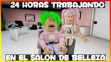 TRABAJANDO EN EL SALON DE BELLEZA Y PASA ESTO 😱 Roblox Brookhaven rp (Historia de roblox)
