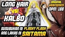 KALBO vs LONGHAIR | Gagawing Estudyandte ni Flashy Flash si Saitama | OPM Chapter 188