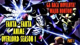 Pembahasan dan Informasi Tambahan Anime Overlord Season 1 (Part 1)