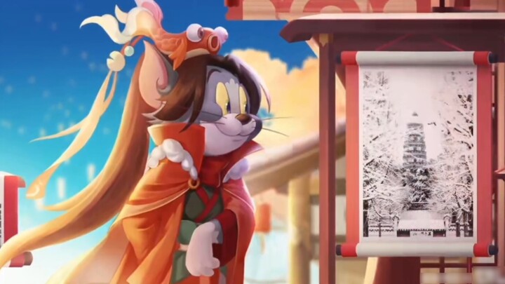 Tom and Jerry Mobile Game: "Painting Scroll"