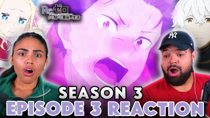 EMILIA GETS TAKEN! Re:ZERO Season 3 Episode 3 REACTION