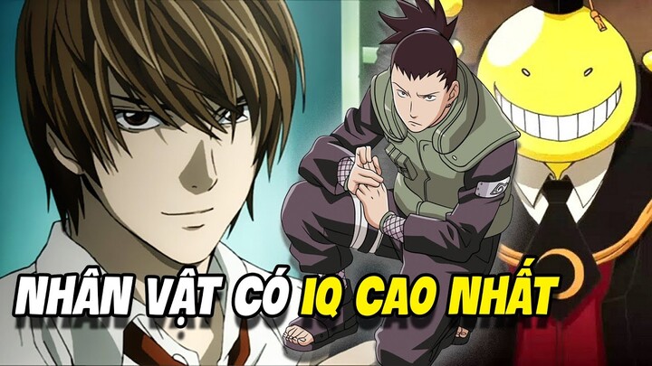 Những Nhân Vật Có Chỉ Số  IQ Cao Nhất Thế Giới Anime