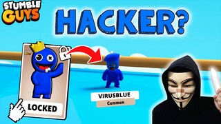 CELAKA! AKU MENEMUKAN HACKER YANG MEMBERI SKIN VIRUS BLUE DI STUMBLE GUYS?!