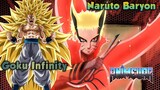 Goku SSJ Infinity VS Naruto Baryon Mode (Anime War Battle Of The Strongest) Full Fight