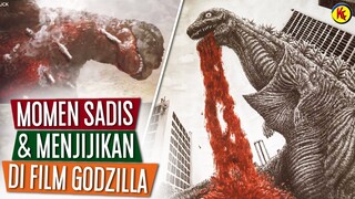 MOMEN-MOMEN SADIS DAN MENJIJIKAN DI FILM GODZILLA