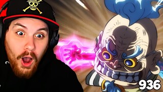 One Piece Episode 936 REACTION | Get the Hang of It! The Land of Wano's Haki - Ryou!