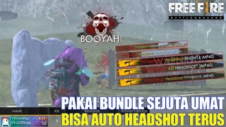 NYOBAIN BUNDLE SEJUTA UMAT DI MODE SHOWDOWN - BISA AUTO HEADSHOT TERUS! GARENA FREE FIRE