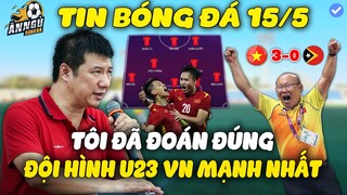 Đội Hình Ra Sân Chính Thức Mạnh Chưa Từng Thấy U23 VN Đấu U23 Timor Leste, BLV Qang Huy Đã Đoán Đúng