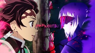 「PAPAOUTAI ♨️🌀」Fate x Demon Slayer (FT. LuhRichie)「AMV」4K