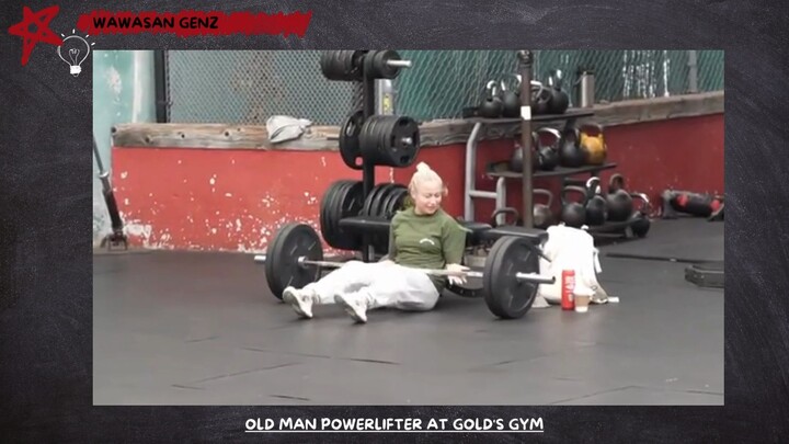 Oldman Powerlifter Bikin Nikmat