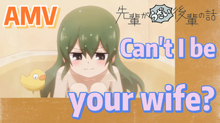 [My Sanpei is Annoying]  AMV |  Can't I be your wife?