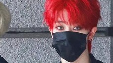 He is a Chinese man who can make a sensation in South Korea just by dyeing his hair red
