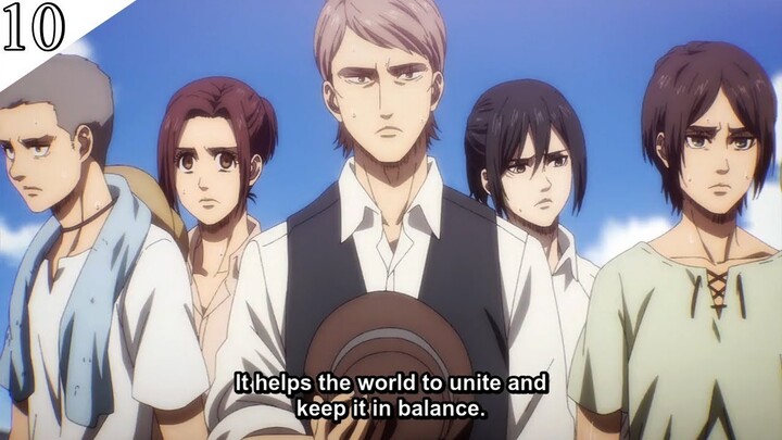 Shingeki no Kyojin season 4 episode 10 Reaction Subtitle Indonesia