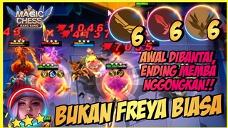 SORRY!! FREYA GUE COMBO 666 BUKAN FREYA THARZ 3 ! FREYA GUNNER FEAT ALUCARD GUNNER ! MAGIC CHESS