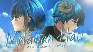 Melawan Hati - Fiersa Besari feat. Prinsa Mandagie【Cover by EmRey X Aria Galaksia】