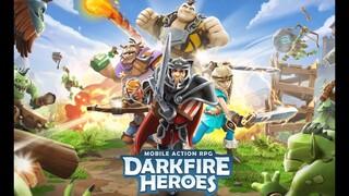 Mirip Clash Royale ! Seru ! Darkfire Heroes - Gameplay ! Mirip Crash Royale ! Seru !