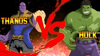 THANOS VERSUS HULK - MARVEL SUPER WAR