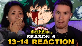 THIS GOT DARK! | My Hero Academia SEASON 6 Ep 13-14 REACTION