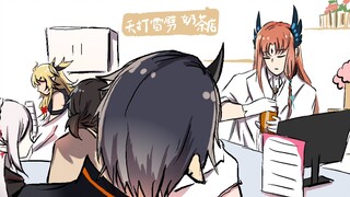 【明日方舟】浓缩！有色素！超甜！！！（职业大暴走描改手书，嗯