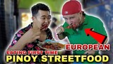 MY EUROPEAN FRIENDS TRIED PINOY STREET FOOD 🇵🇭 FUNNY REACTIONS