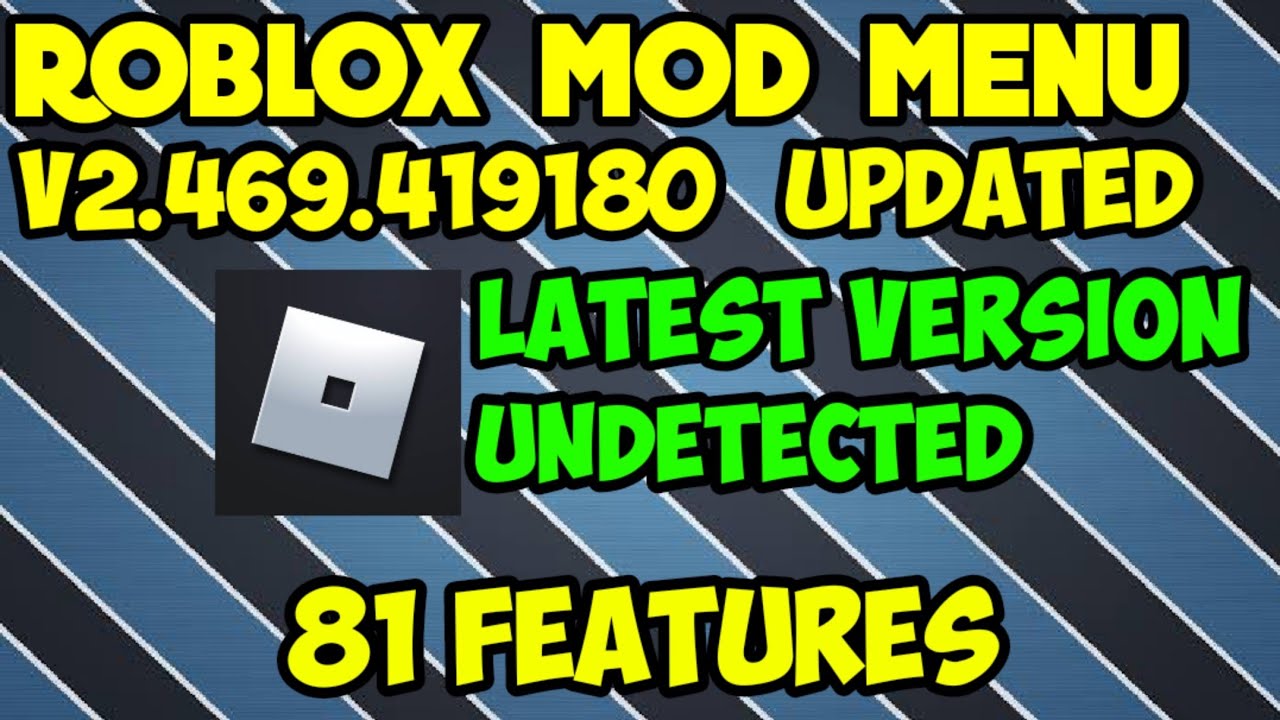 Roblox Mod Menu V2.529.366 With 87 Features UNLIMITED ROBUX 100% Working  No Banned!! - BiliBili