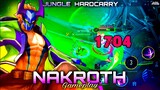Nakroth Solo Ranked Hardcarry GamePlay | Neon Nakroth | Build and Arcana | Clash of Titans | CoT