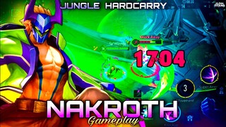 Nakroth Solo Ranked Hardcarry GamePlay | Neon Nakroth | Build and Arcana | Clash of Titans | CoT