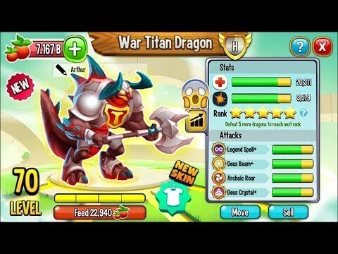 Giải Cứu Rồng Huyền Thoại VIP Titan Vua Chiến Binh Với 400k || Cá Mòi TV Dragon City