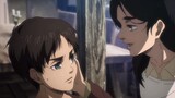 Mùa cuối cùng của Đại chiến Titan tái hiện cuộc trò chuyện giữa Grisha và Eren ở tập đầu tiên và so 