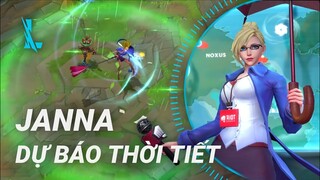 Tốc Chiến | Hiệu Ứng Skin Janna Dự Báo Thời Tiết | Yugi Gaming