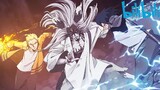 Naruto x Sasuke vs Momoshiki fighting Scene