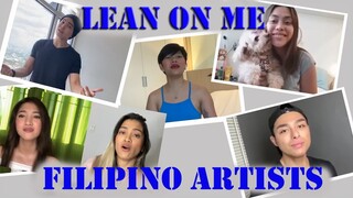 Lean On Me -  Katrina Velarde  & Various Filipino Artists Cover- Reaction