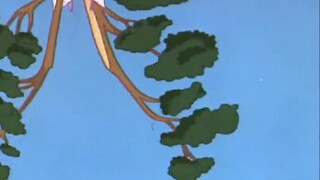 Tom chops down a tree, but the soundtrack of the Wandering Earth Space Elevator