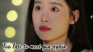 Too late to meet you again