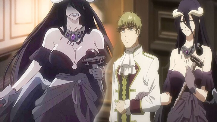Ainz KISSES Albedo on the Cheek make her Crying | Overlord Season 4 Episode 3 - Bilibili Ainz KISSES Albedo on the Cheek make her Crying | Overlord Season 4 Episode 3 - Bilibili