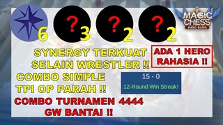 SYNERGY MAGIC CHESS TERBAIK SELAIN WRESTLER !! BAHKAN BISA MEMBANTAI COMBO TURNAMEN !! MAGIC CHESS