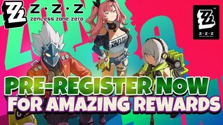 PRE-REGISTER NOW & GET FREE LOOT! CHARACTER OVERVIEW! [Zenless Zone Zero]