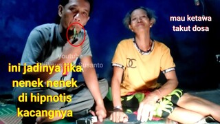 Koclok Mau ketawa takut dosa || Neneknya sampai takut viral di tv prank hipnotis kacang