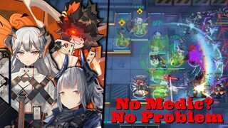 Arknights: Aak + Liskarm + Saria = Full Restore 😂👌【アークナイツ/明日方舟/명일방주】