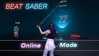 [Beat Saber Online]Burning Sands----Boom Kitty(Expert）VR360（Online mode)