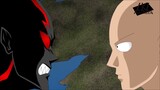 One punch man "GAROU VS SAITAMA " part 1 (with subtitles)- Fan animation