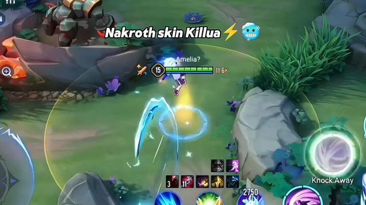 Skin Han Xin yang awal nya delay pas masuk ke Nakroth di AOV jadi lincah gini🥶