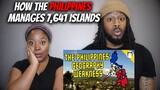 🇵🇭 American Couple Reacts "How The Philippines Manages 7,641 Islands"