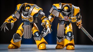 กรงเล็บอันใหญ่โตพวกนี้ก็น่าสนุกไม่น้อย! Imperial Fists Iron Cavalry Terminator บุตรชายของ Horus Dark