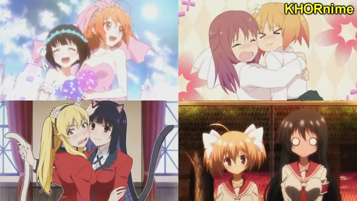 Even More Cute Yuri Moments in Anime!