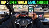 Top 5 open world games for android 2023 l Best open world games for android