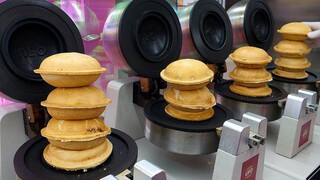 UFO Burger ที่กินได้ไม่หก! / ยูเอฟโอเบอร์เกอร์! ที่กินไม่หก - อาหารข้างทางเกาหลี